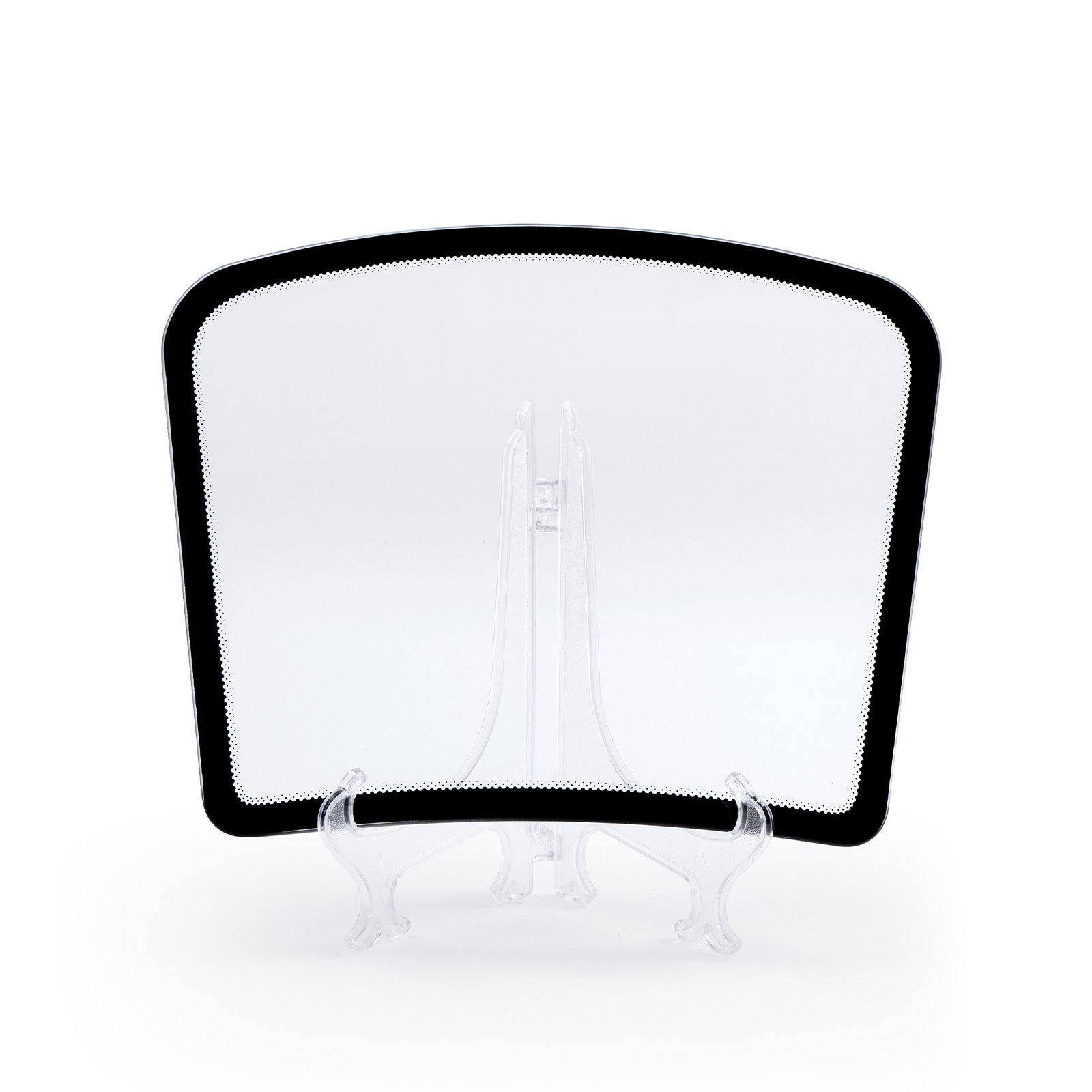 Good Quality Auto Window Tint Sample Display Tempered Glass Mini Windshield Car Windscreen Model for Window Film Display