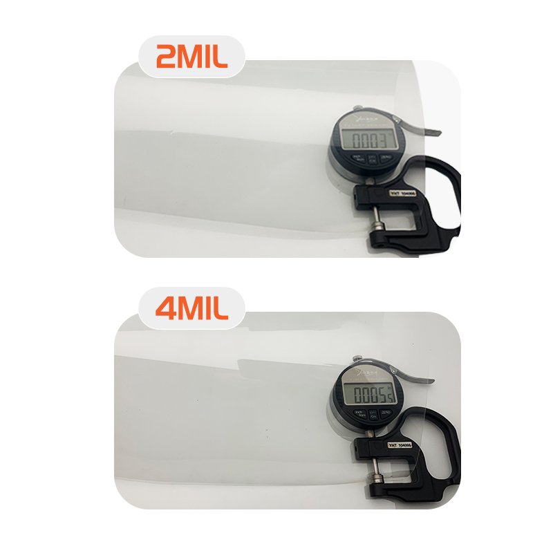 Hot selling quality assurance clear film 8MIL window explosion proof safety film bullet proof film for cars