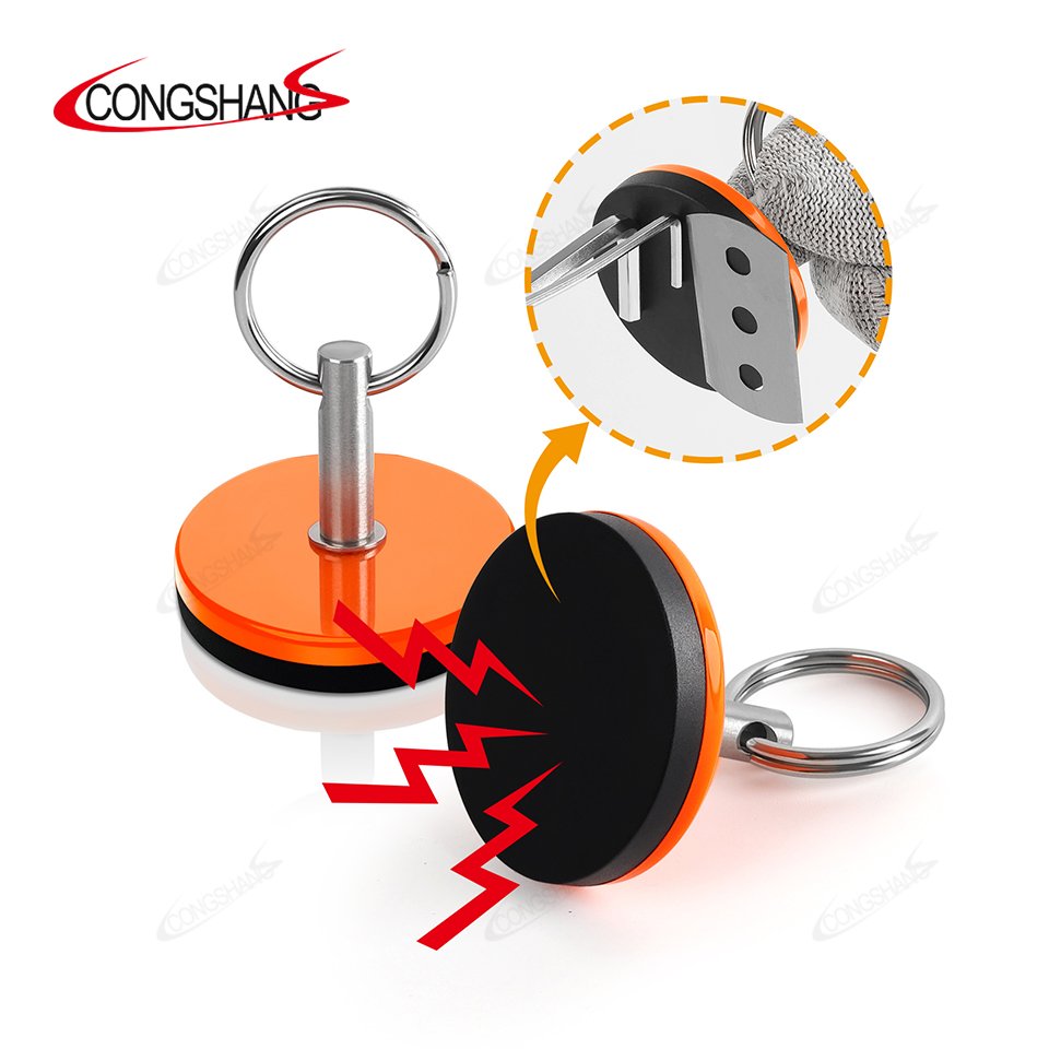 CONGSHANG 45mm Stainless Steel Car Film Magnetic Holder Vinyl Wrap Tools Magnets With Retaining Ring