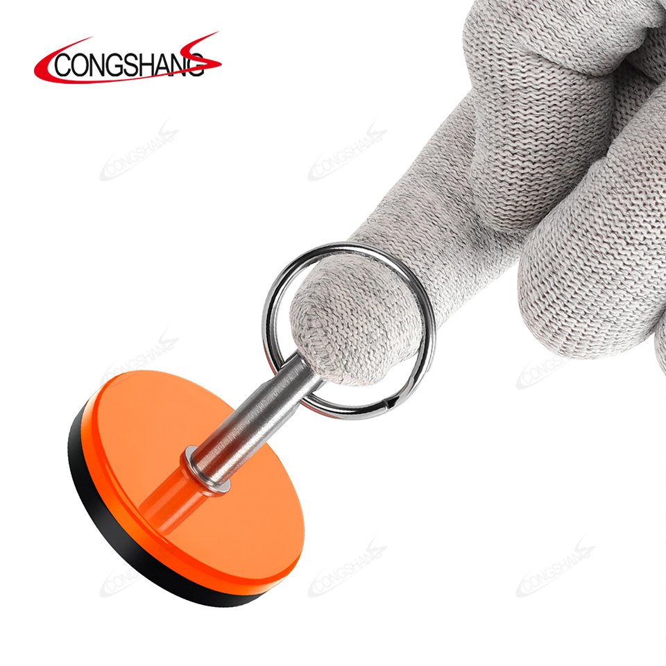 CONGSHANG 45mm Stainless Steel Car Film Magnetic Holder Vinyl Wrap Tools Magnets With Retaining Ring