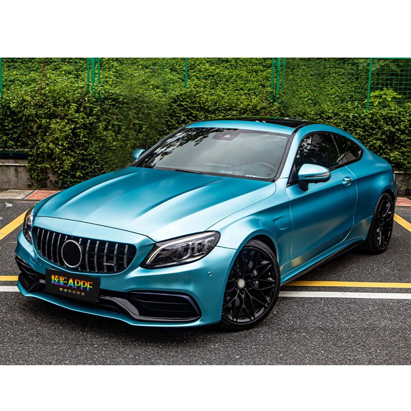Hot Selling Car Wrapping Vinyl Factory Auto Color Changing Film Self Adhesive High Glossy Electric Lake Blue For Car Body