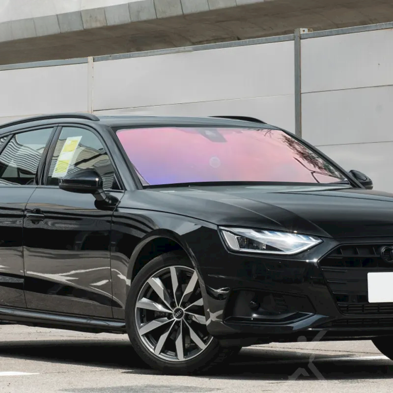 CR70 80% VLT chameleon window film car window tone, anti-ultraviolet 1*30m/roll anti-glare heat insulation explosion-proof film