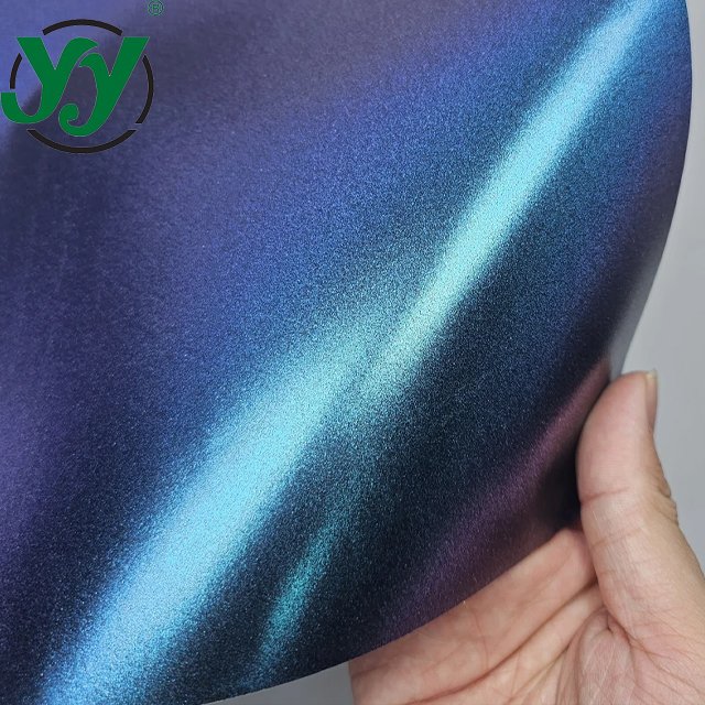 Matte Metallic Chameleon Purple Phantom Blue Automotive Sticker for Car Wrap Vinyl Decals for Vehicle Car Tuning Stickers Film