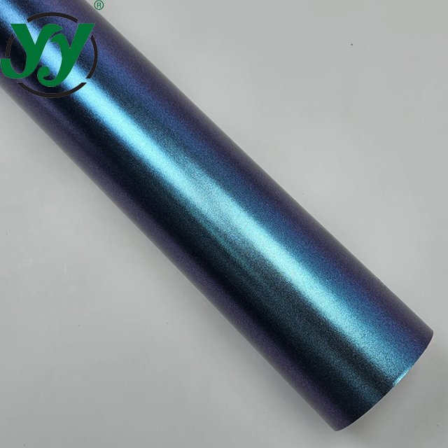 Matte Metallic Chameleon Purple Phantom Blue Automotive Sticker for Car Wrap Vinyl Decals for Vehicle Car Tuning Stickers Film