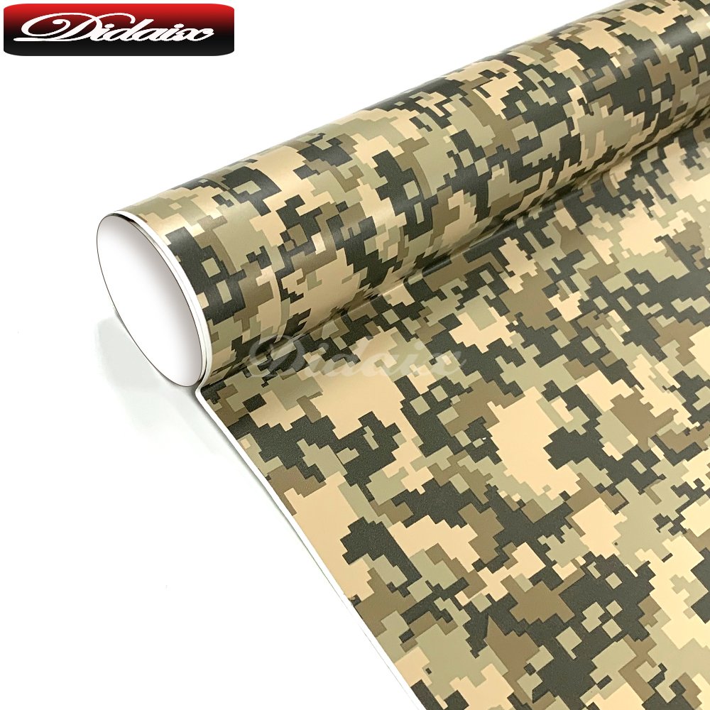 China Factory Car Vinyl Wrap Camo Design Camouflage Vinyl Wrap Film Vehicle Car Film