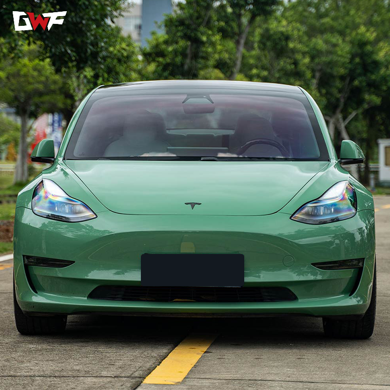 Manufacturer pvc PET liner best color changing gloss clear car wraps vinyl gray matte green yellow vinyl TPU car wrap film