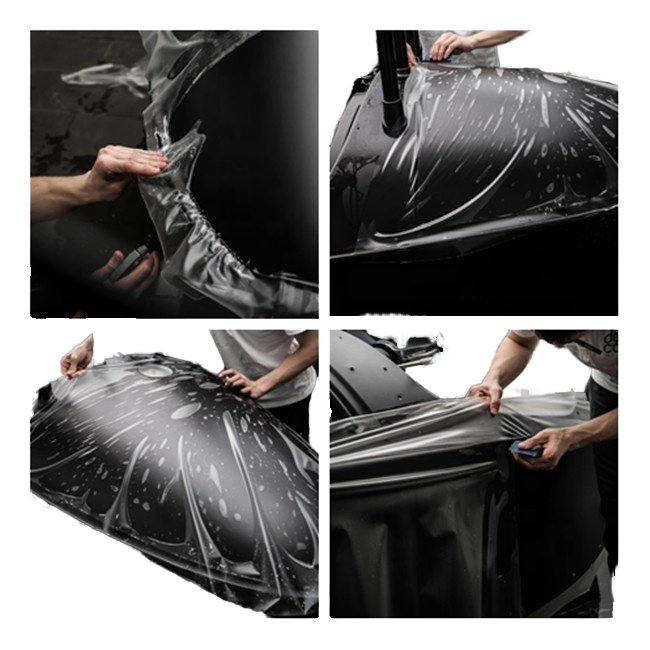 Self Healing TPU Paint Protective Film for Car Body Transparent Clear PPF Anti Scratch Car Film Automotive Wrap Film Free Sample