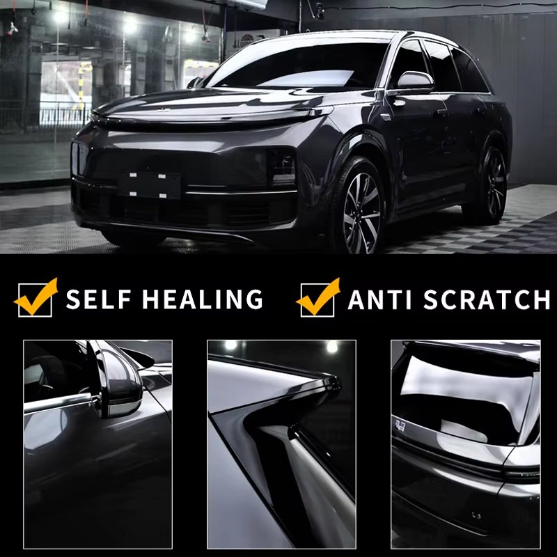 Self Healing TPU Paint Protective Film for Car Body Transparent Clear PPF Anti Scratch Car Film Automotive Wrap Film Free Sample