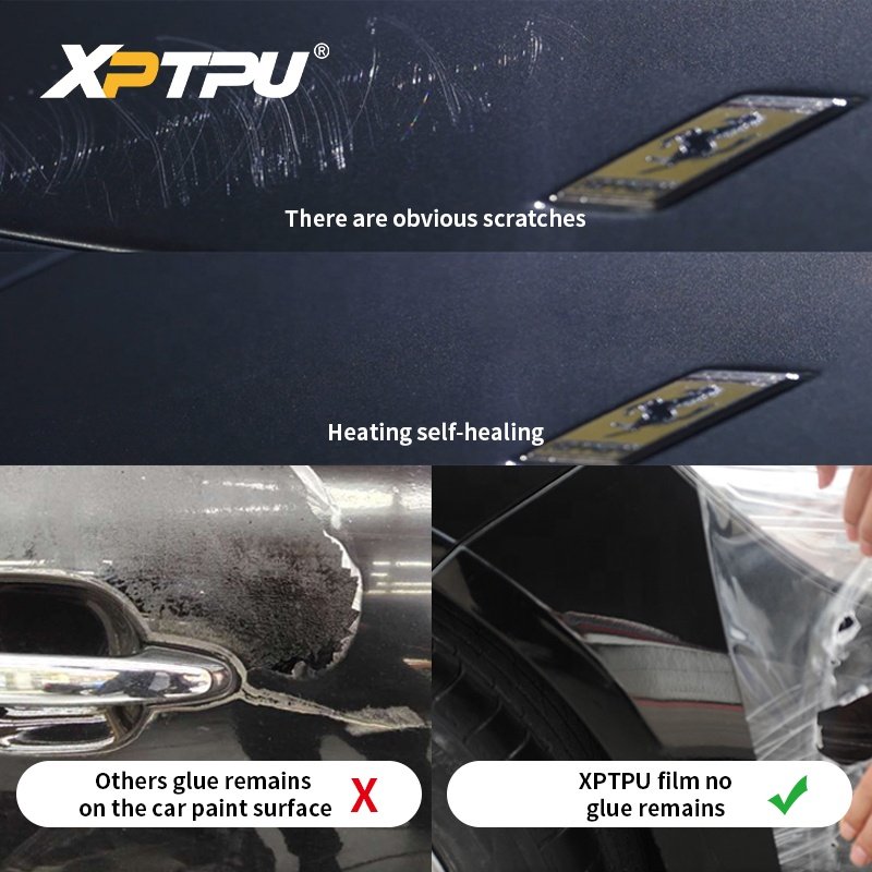 DynoFlex Auto Windshield Protection Film 5 Years Explosion Proof Car TPU Window Film UV Proof Car Window Protective Film