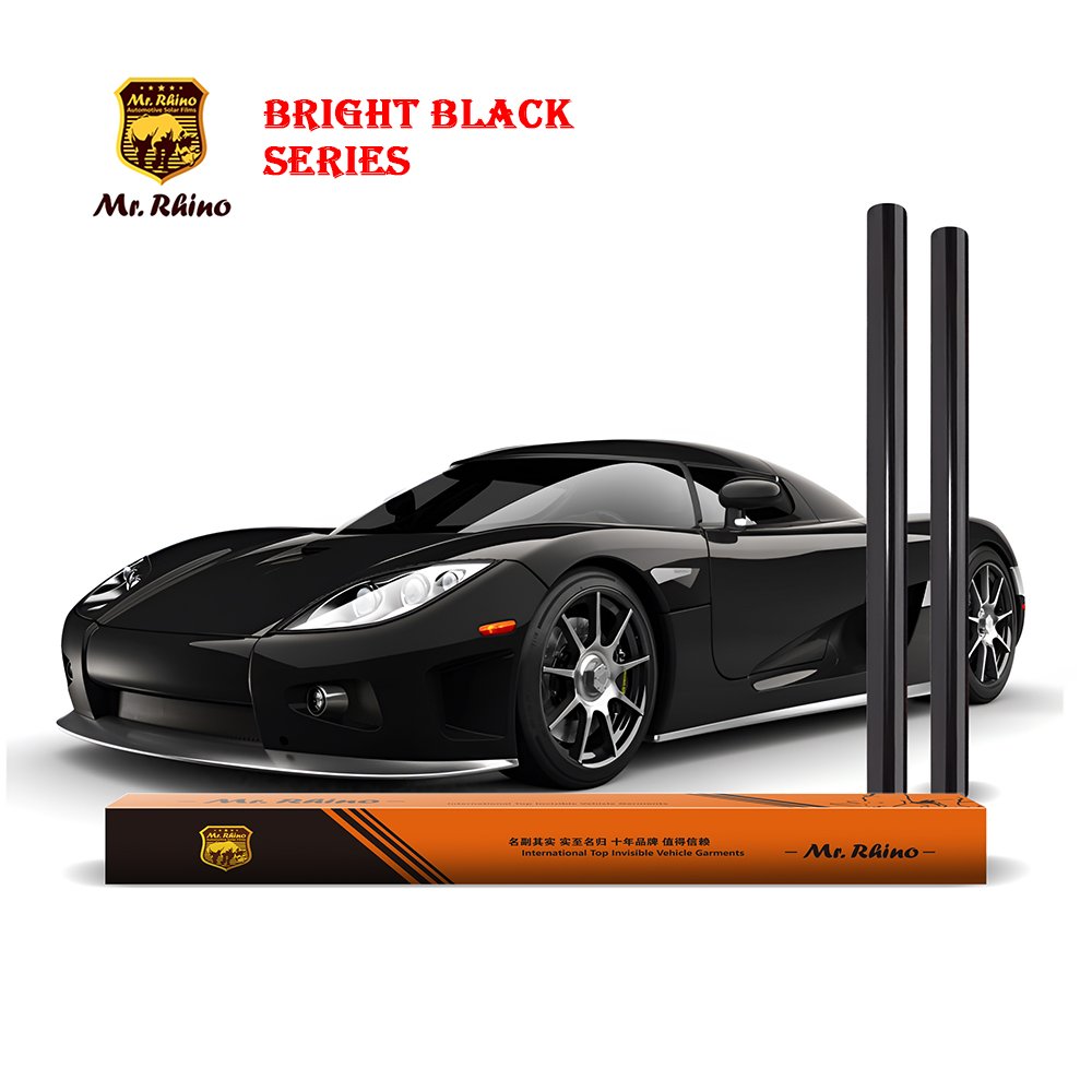 Mr Rhino Glossy Black PFF TPU Self Healing Anti Scratch Color Changing UV Proof Car Protection Waterproof