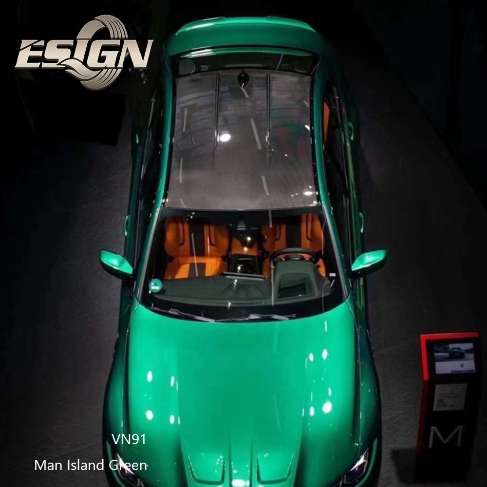 VN91 Man Island Green Factory Price Car Film Wrapping Protection Film
