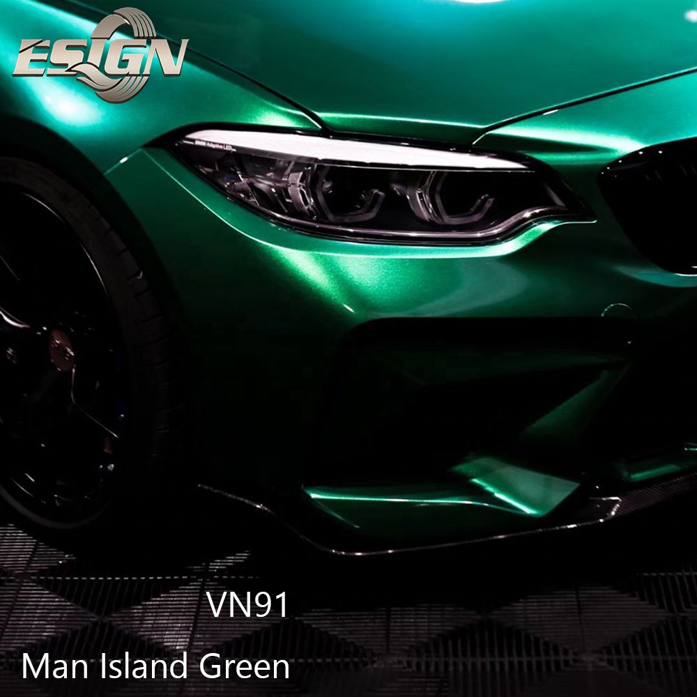 VN91 Man Island Green Factory Price Car Film Wrapping Protection Film