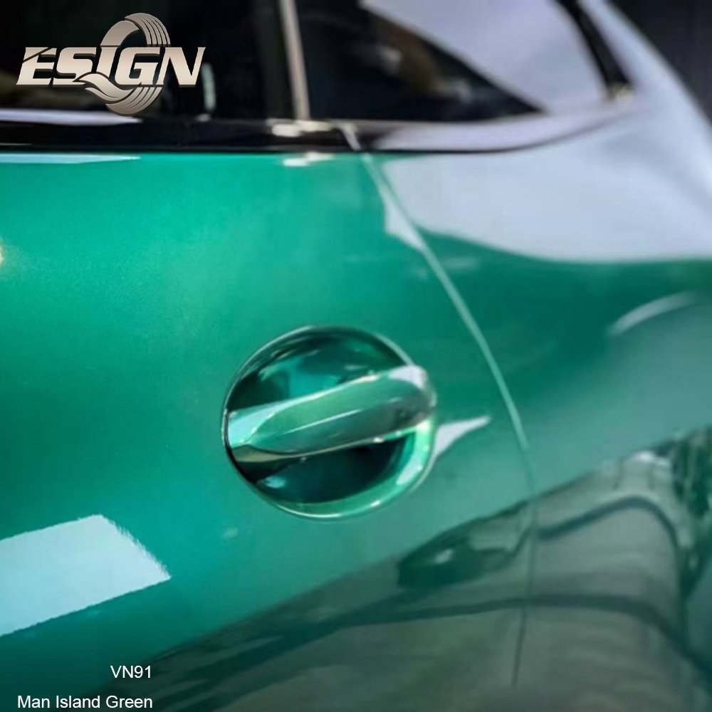 VN91 Man Island Green Factory Price Car Film Wrapping Protection Film