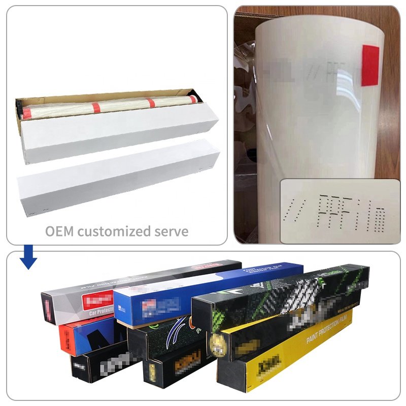 TPU-matte black Anti Scratch car films High Stretchable Self-healing Factory Wholesale PPF film XPEL