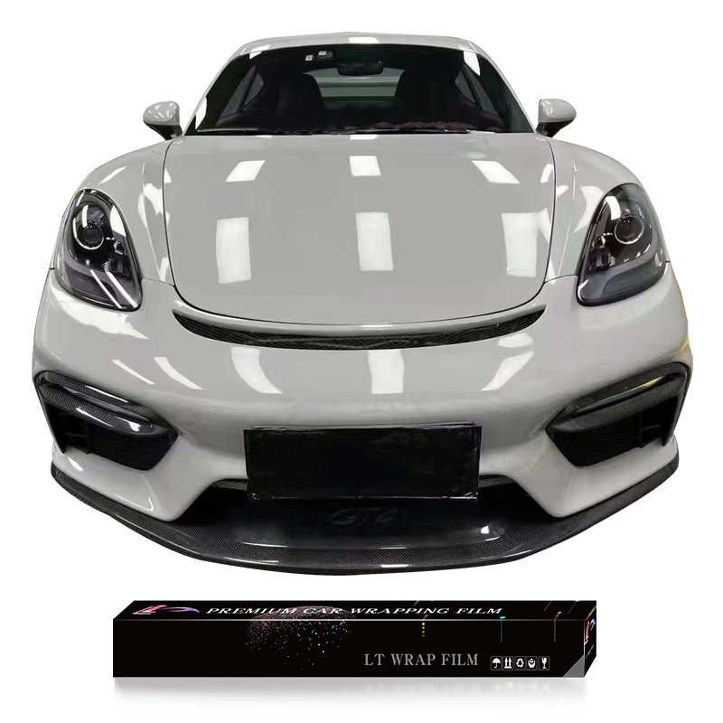 Hot Sales TPU Chalk Grey Protective Air Bubble Free Infused color TPU PPF For Car TPU Wrap Film Body Stickers Grey Color