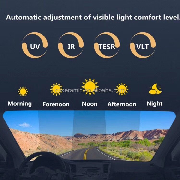 High Quality VLT35% Insulation Nano Ceramic Window Film Dark Color Auto Heat Protect Car Glass Roll Shape with Logo