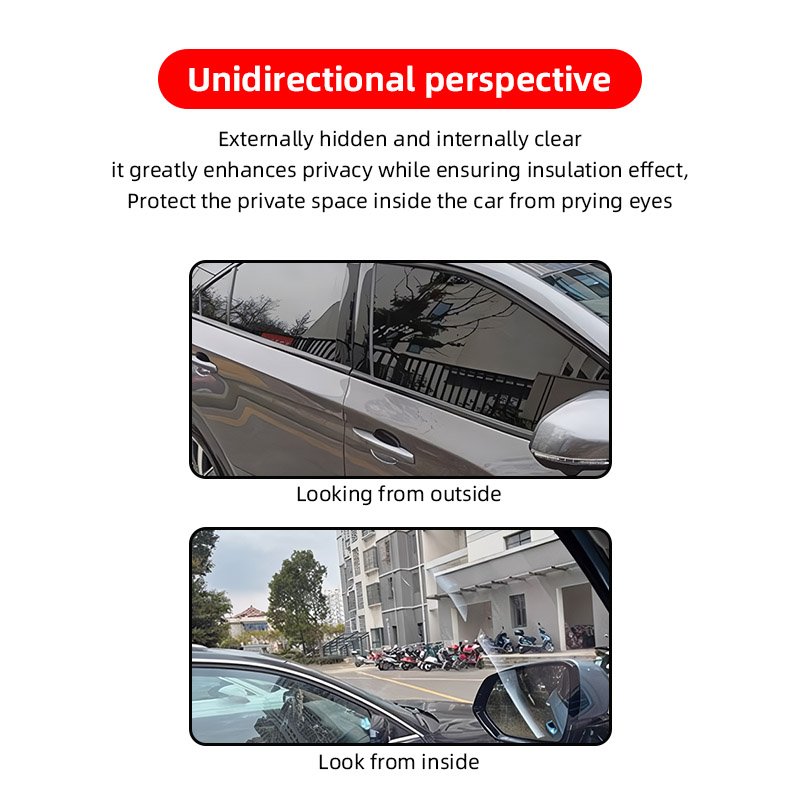 VK70 Double Silver Metal Magnetron Sputtering Heat Insulation Windshield UV Reflective Solar Window Tint Film for Body Position