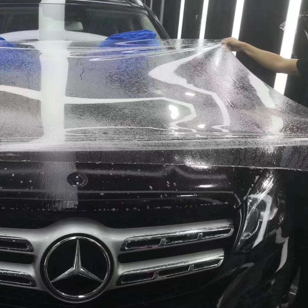 Paint Protection Stretchable Sticker Film Transparent Vision Self Healing Anti-yellowing TPU for Car Body Tpu New PPF 1.52x15m