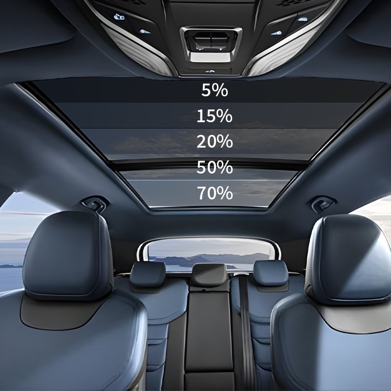 Support customization Self-healing Nano Ceramic window protective Tint Car Film 2mil 1.52*30m for a roll