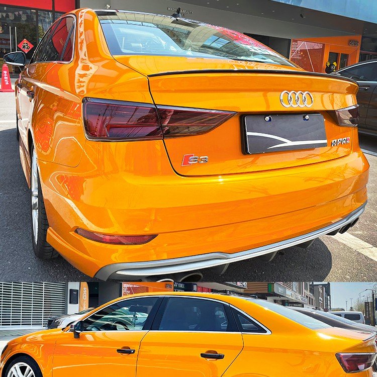 Manufacturer NKODA Car Body Wraps Anti Scratch Self Healing Red pink orange wrap Color Paint Protective Film TPU PPF Fo rfor tesla model y