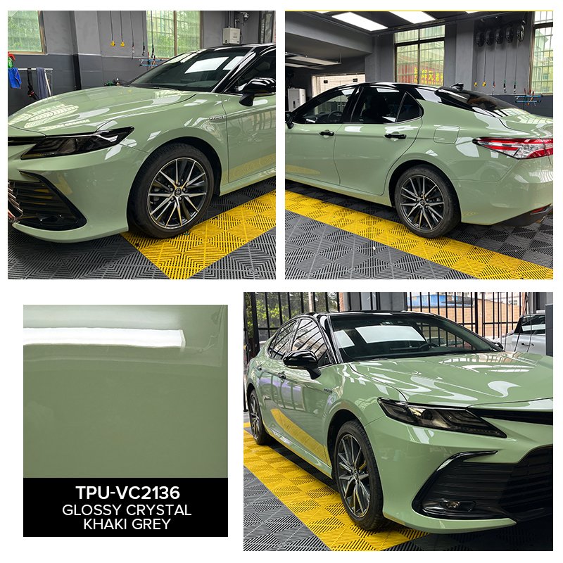 viwocool top quality Color TPU paint protection Film Anti yellowing best tpu ppf A4 size free sample TPU PPF
