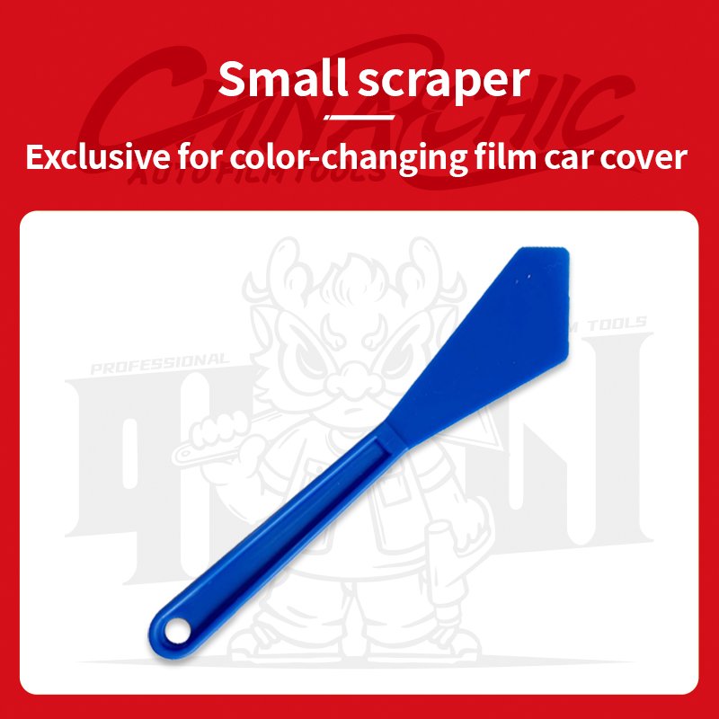 Qili QH30 Two-Piece Vinyl Car Film Installation Tool Set Durable PPF Long Handled Tweezers Chisel Scraper Window Tinting Vinyl