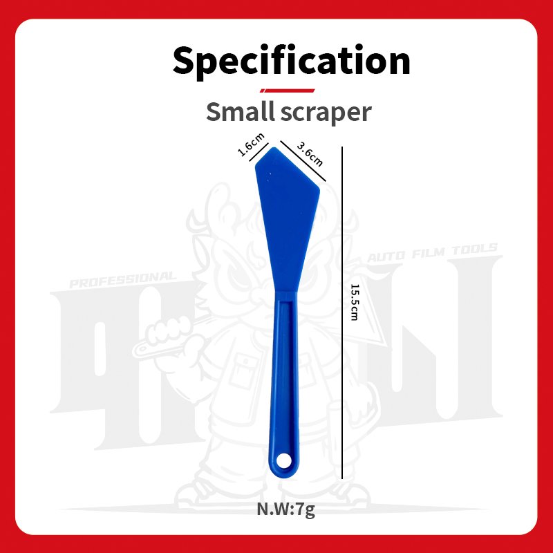 Qili QH30 Two-Piece Vinyl Car Film Installation Tool Set Durable PPF Long Handled Tweezers Chisel Scraper Window Tinting Vinyl