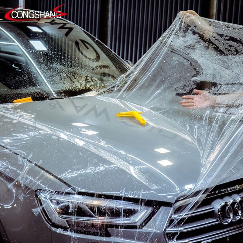High Stretchable Stain Resistance tpu paint protection film for cars Anti Yellow tpu car film 1.52*15m