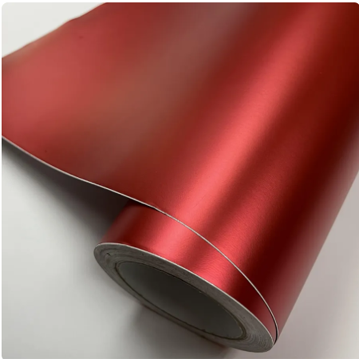 ICE FILM MATT Supreme Red Vinyl Wrap Film Roll Self Adhesive PET Liner(1.64ft*29.5ft) Air Bubble Free Good Viscosity