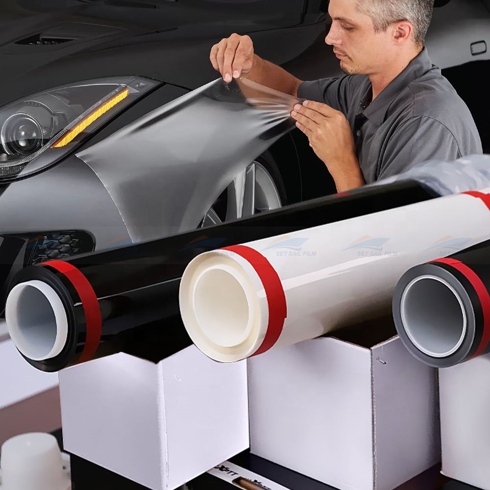 Customized Factory TPU-V15 PPF Film Car Paint Protection, Transparent Tpu PPF Polyurethane Film, High Gloss Car Film Protection
