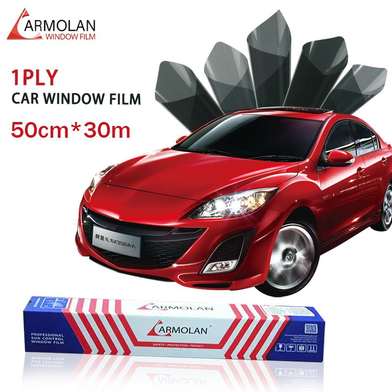 Armolan window tint film 100% Solar ceramic window film waterproof tinted film Armolan for car 50cm *30m 1ply