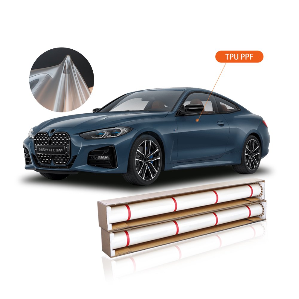 Hot Sale Factory Direct Anti Yellowing Gloss Tpu Bright Black Car Ppf Body Wrap Paint Protective Film