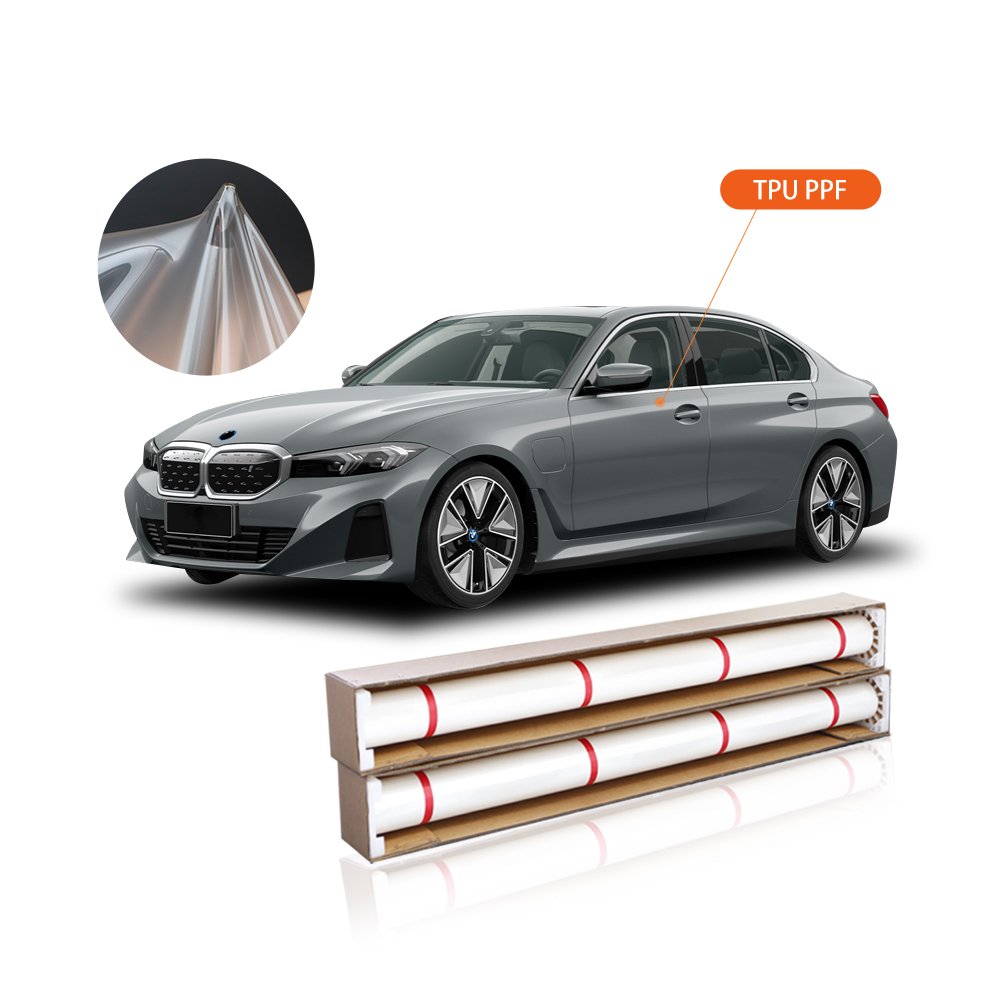 Hot Sale Factory Direct Anti Yellowing Gloss Tpu Bright Black Car Ppf Body Wrap Paint Protective Film