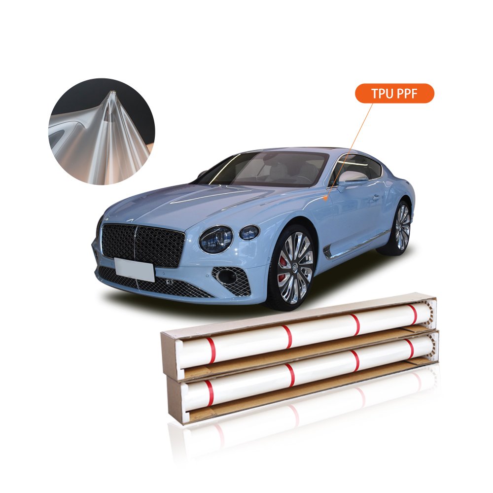 Hot Sale Factory Direct Anti Yellowing Gloss Tpu Bright Black Car Ppf Body Wrap Paint Protective Film