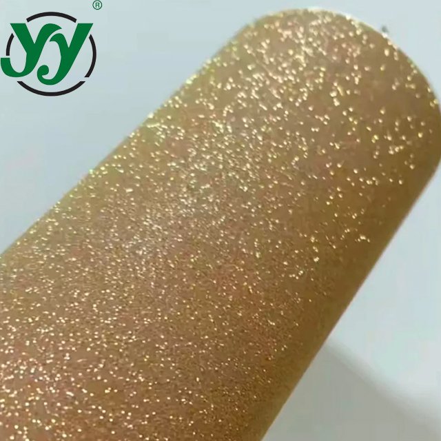 Factory Direct Sparkling Flash Diamond Gold Car Wrap Vinyl Full Roll Size 1.22x18M/4x60FT
