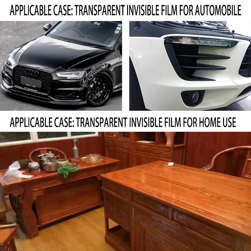 Ready to ship Factory Price TPH PPF Automotive film Transparent anti-scratch constant yellow car paint protective film