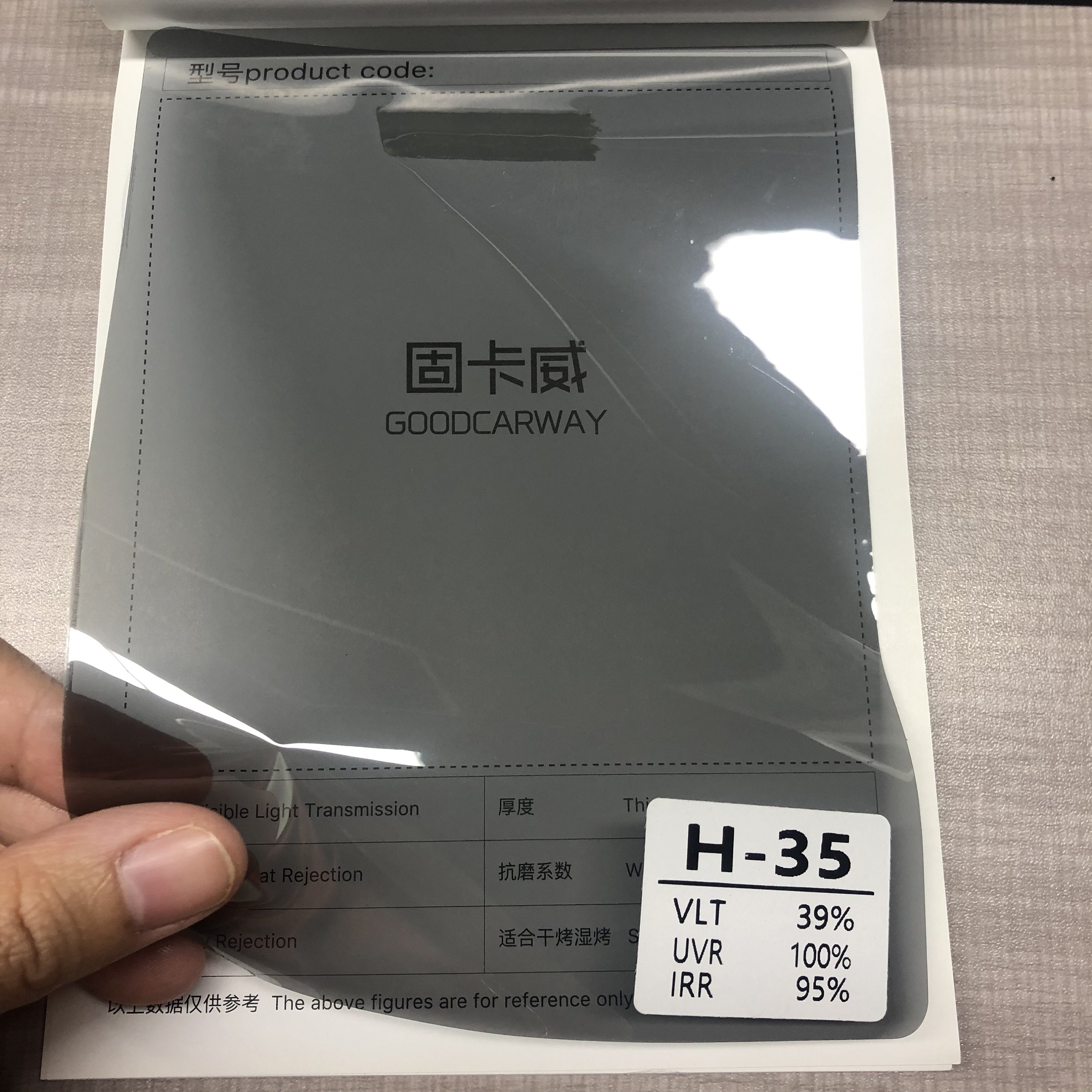 Hot sale car windows glass film top 10 window tint film 20% 35% sputtering tint car window film