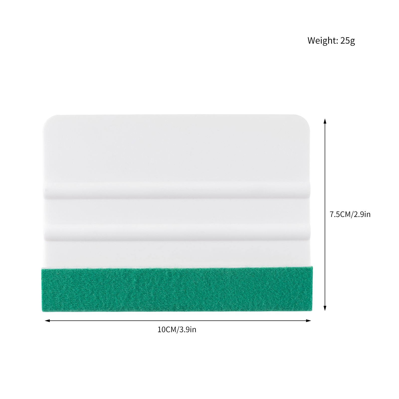 Squeegee Scraper Car Film Felt Vinyl Tinting Window Edge Automobile Wrap Tools Felt Squeegee