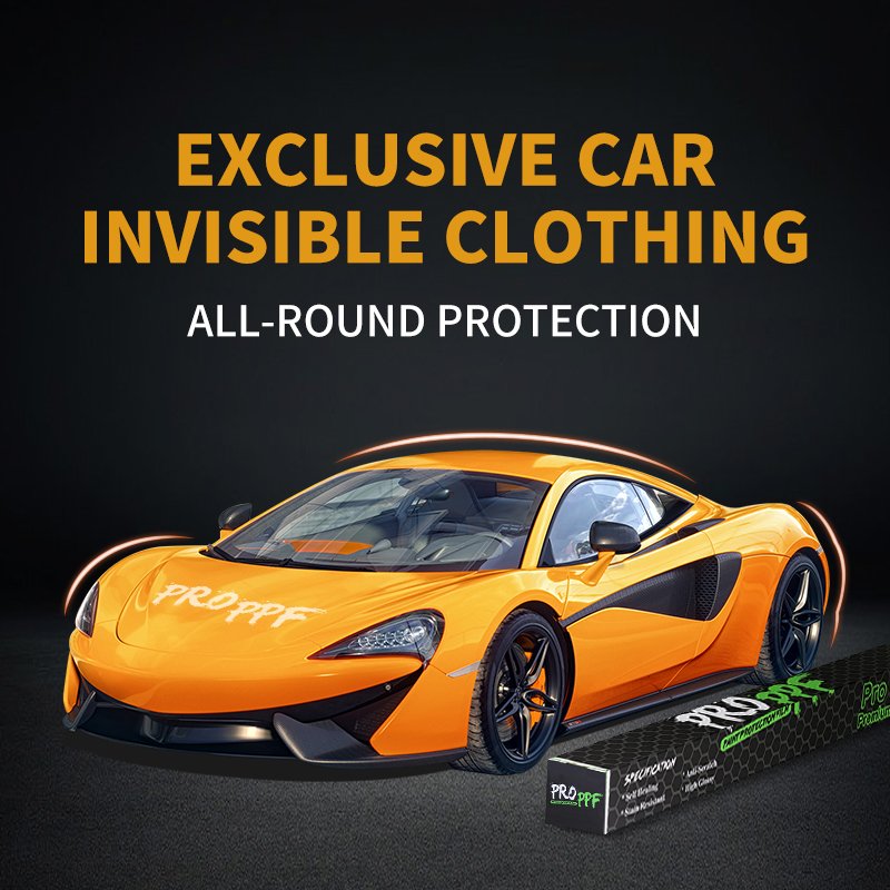 PRO PPF 10 years Warranty 7.5mil Matte Transparent factory direct sale Anti-scratch Anti-yellowing TPU PPF Film