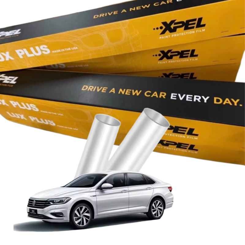 USA XPel 8.5Mil TPU Paint Protection PPF Film Color-Changing Gloss Car Body 1.52*15M Transparent Matte Roll UV Proof Leopard