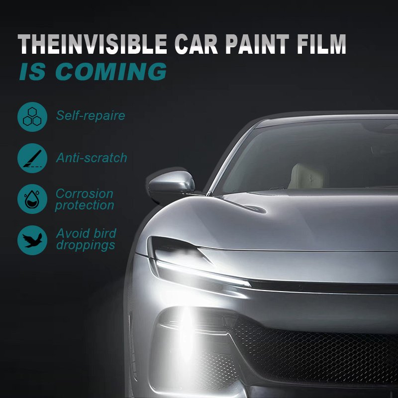 Suitable for Tesla Model 3 Full car customization 7.5 thick TPU pre-cut car film anti-scratch self-repairing transparent film