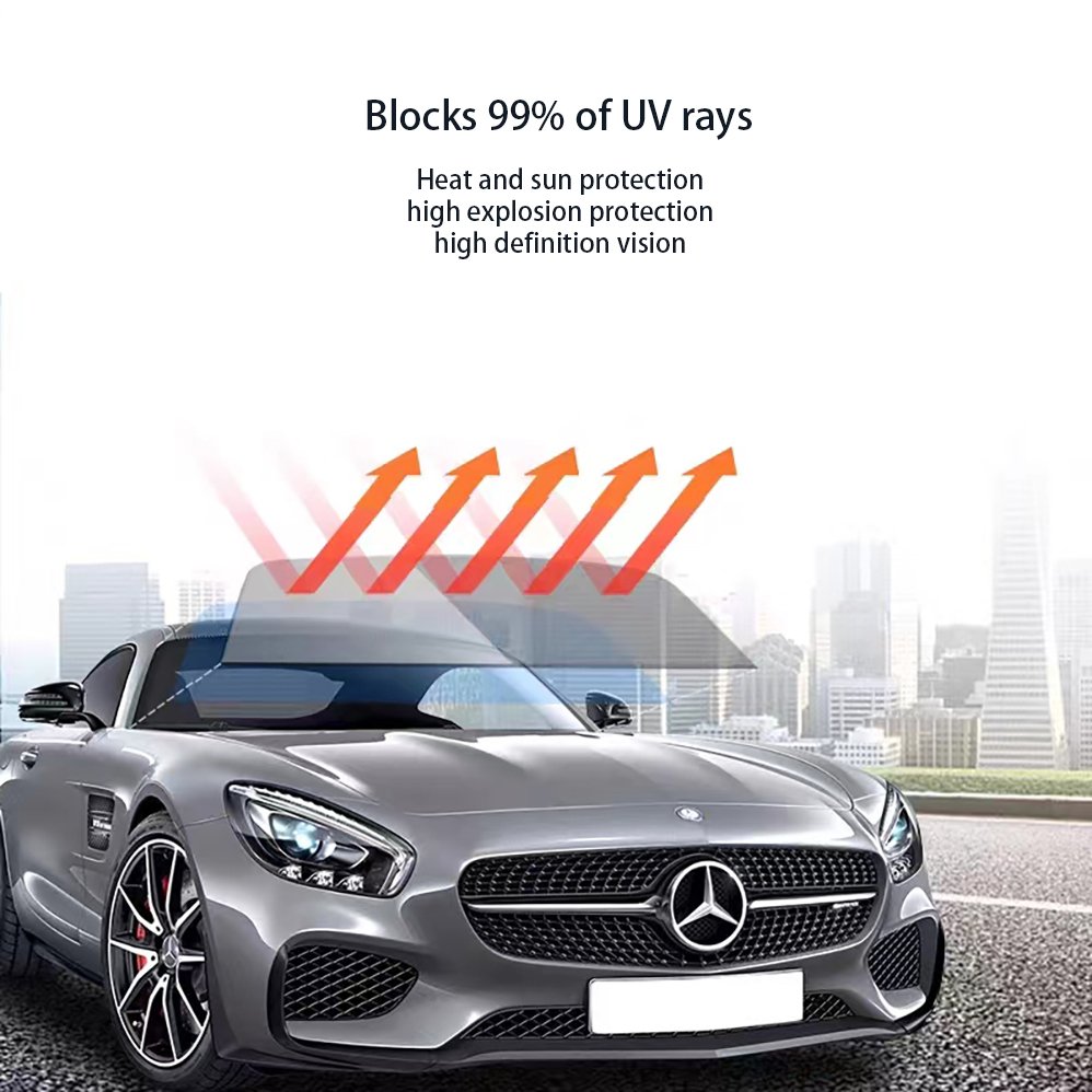 72% VLT 99% UV proof nano ceramic car solar film car window film tint film roll heat insulation