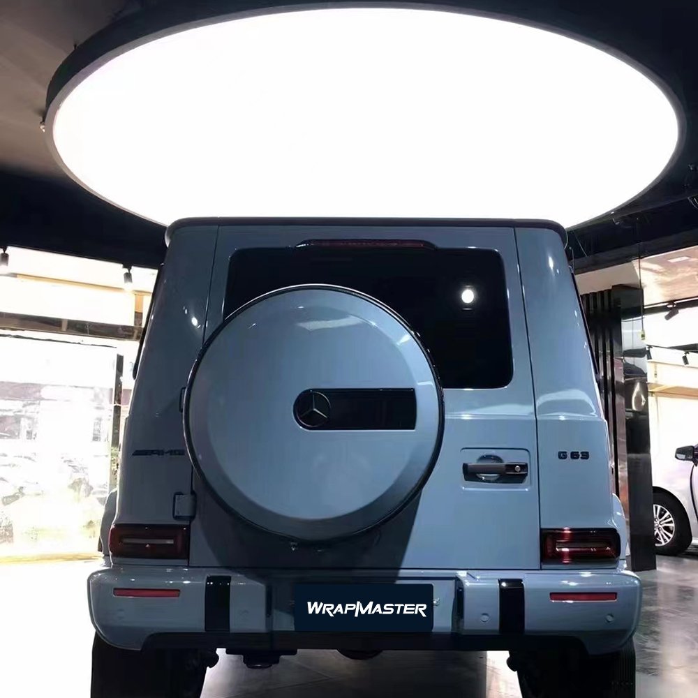 WRAPMASTER 1.52*18metre china blue PET gloss car paint protection wrap film for wrapping sticker