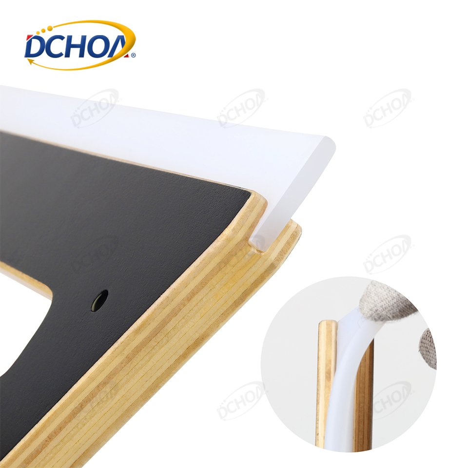 DCHOA Window Tint Tool XXL 30CM wooden Squeegee With Silicone Flexible Scraper TimberMaxx Squeegee Car Film Tools