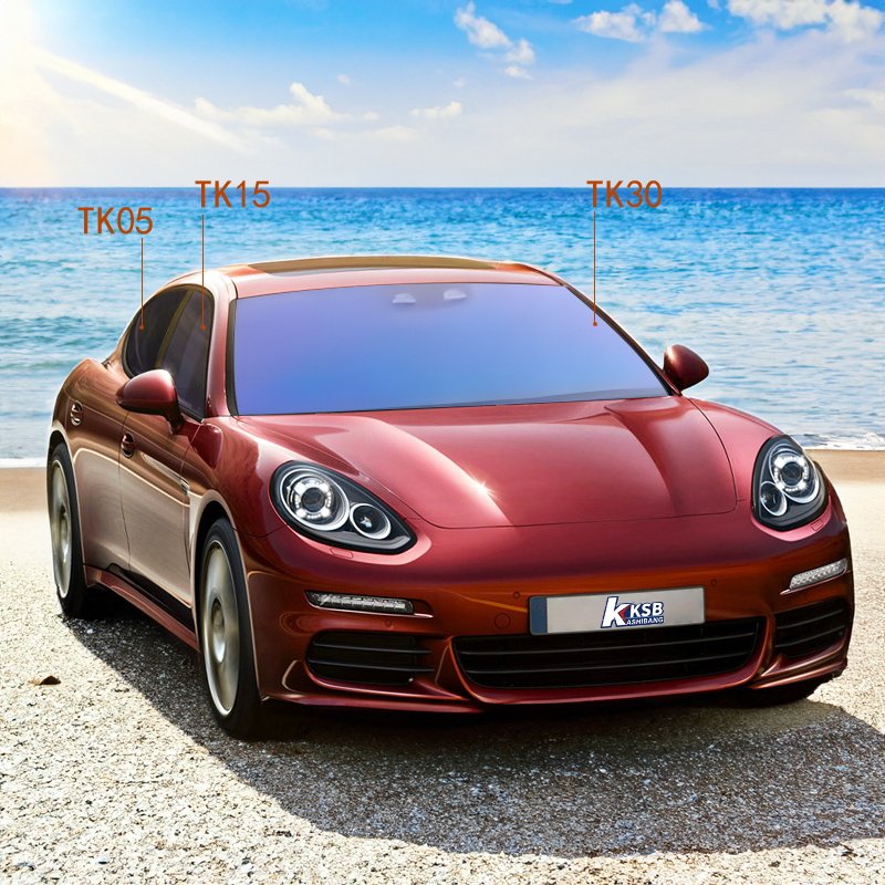 Car window tint film vlt 5 black auto nano ceramic Windshield solar safety film explosive proof UV 99% window film for car