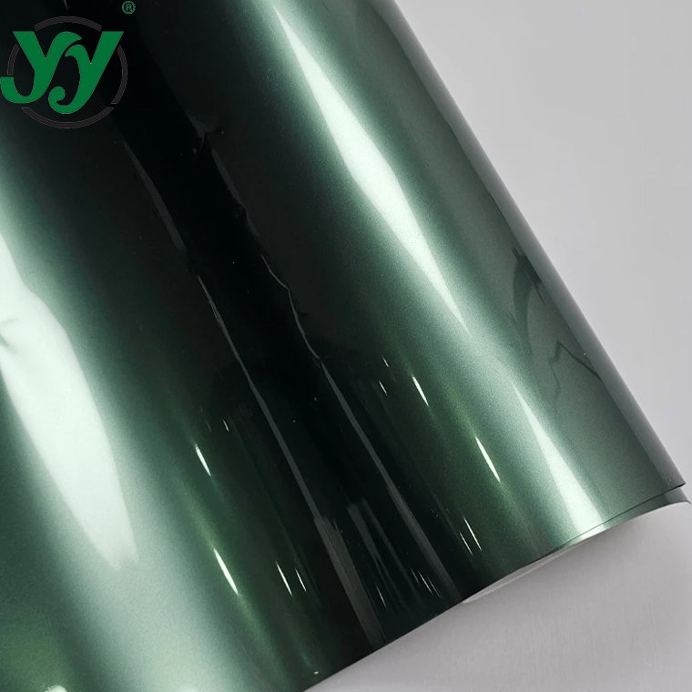 High Glossy Liquid Metal Pale Ridge Green Vinyl Sticker for Car Film Cover Decals for Vehicle Stickers on Car Wrapping Film Wrap