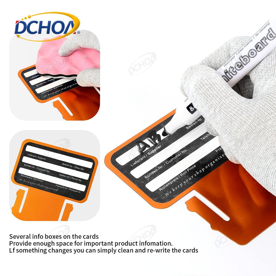 DCHOA Sign making car wrapping tool Aluminum Labeling cards for car film rolls