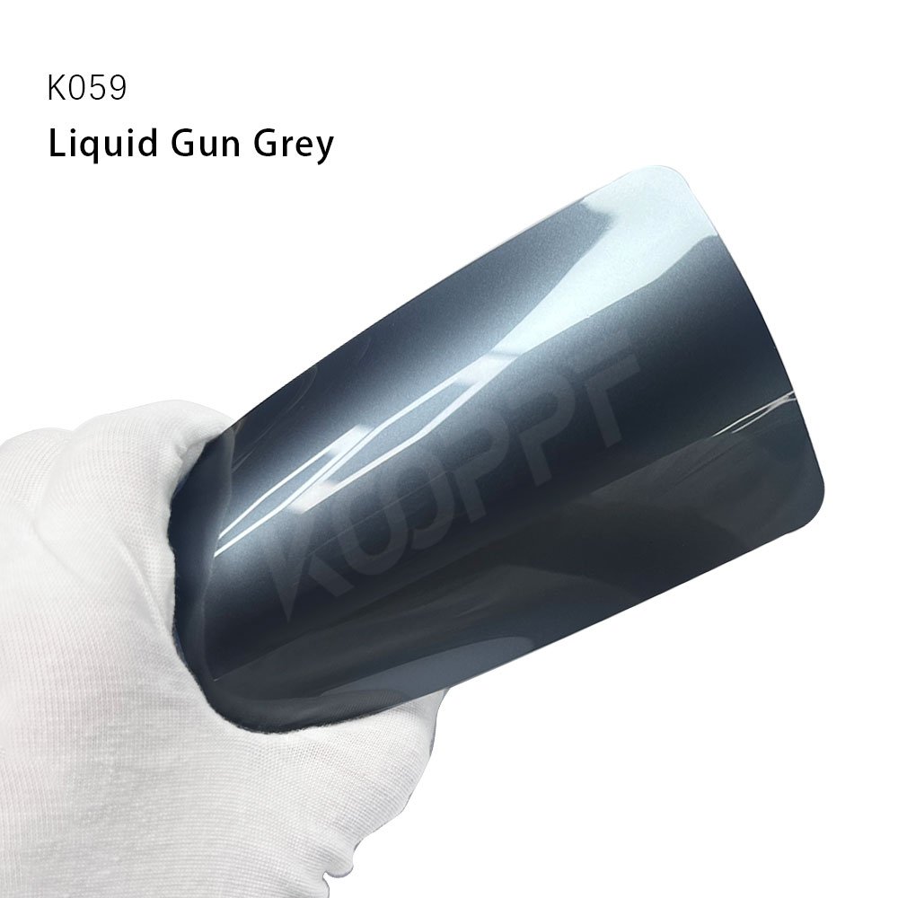 KOOPPF Color TPU PPF liquid silver DIY Automotive Vinyl Wrap 1.52*16M/ rolls thickness 8mil Color Change PPF for car films