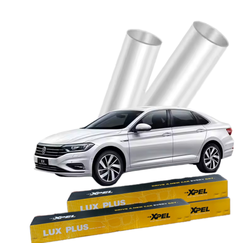 High Quality Super Glossy Black PPF Anti-Scratch Paint Protection Film Self-Healing TPU for Car Body UV Proof Xpel PPF