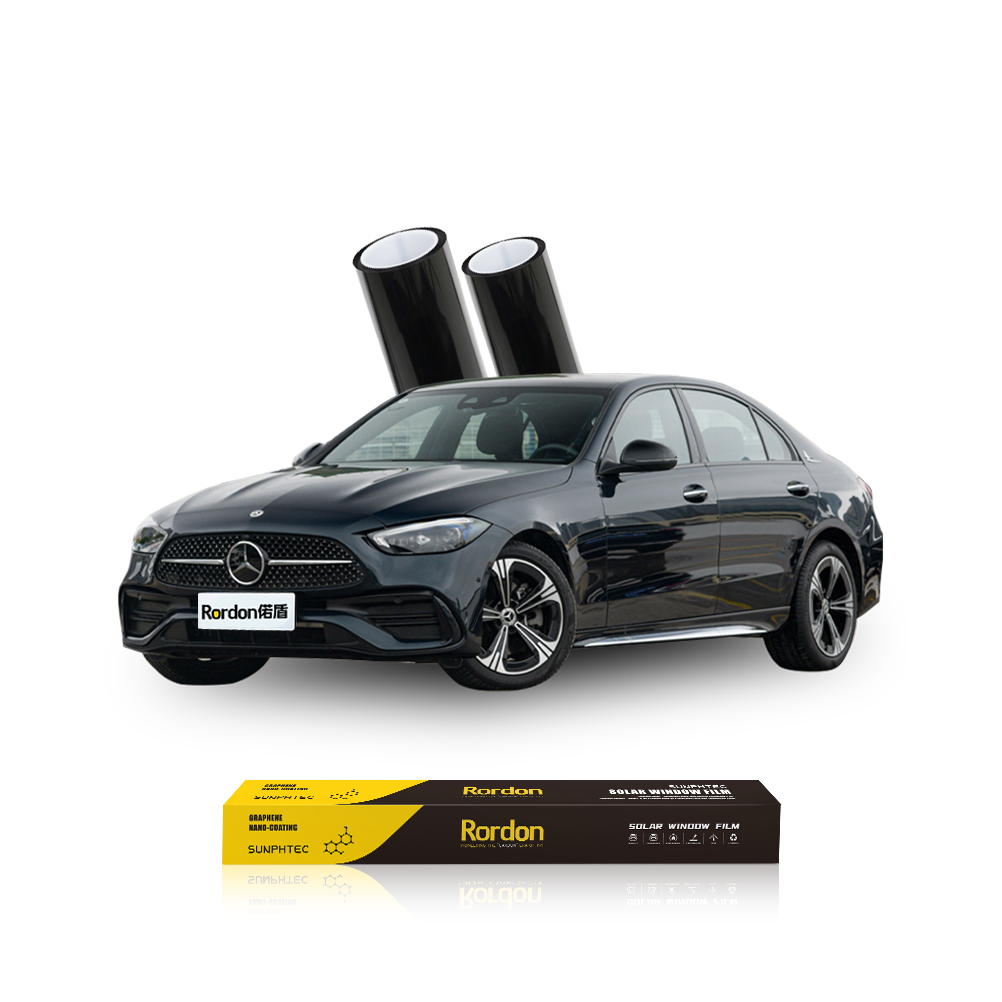 Rordon 7.5mil Best Stretch Car Paint Protection Film transparent No Yellowing Black PPF Film PPF TPU Car Film By 152cmx15m roll